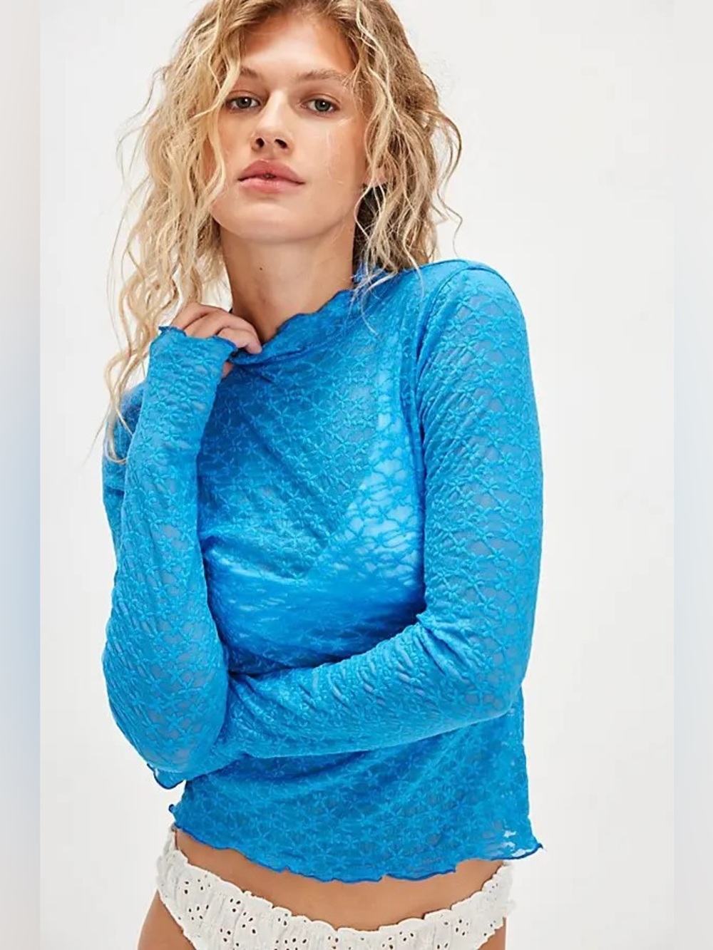 NWT Free People From The Start
Mockneck Top -M